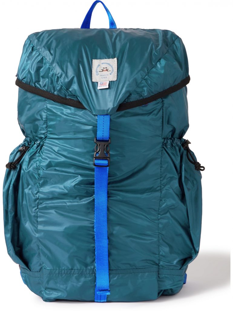 Epperson Mountaineering - Packable Logo-Appliquéd Recycled Nylon-Ripstop Backpack - Men - Blue