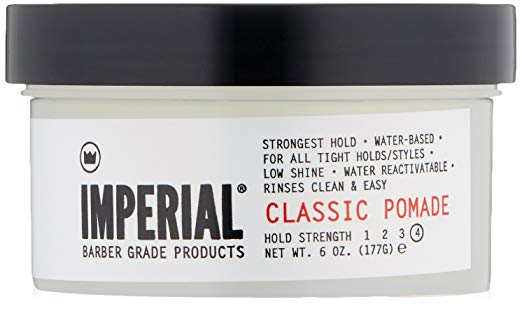 Imperial Barber Grade Products Classic Hair Pomade for Men, 6.0 Oz