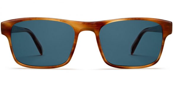 Perkins Wide Sunglasses in English Oak (Non-Rx)