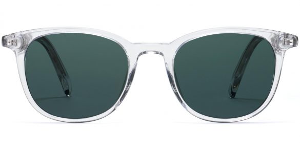 Durand Wide Sunglasses in Crystal (Non-Rx)