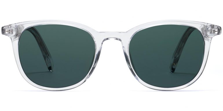 Durand Wide Sunglasses in Crystal (Non-Rx)