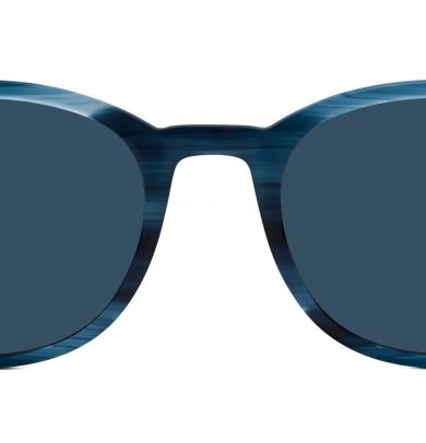 Durand Wide Sunglasses in Deep Sea Blue (Non-Rx)