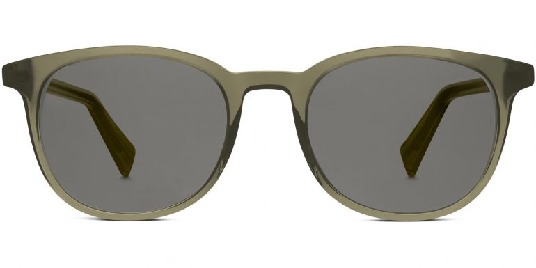 Durand Wide Sunglasses in Moss (Non-Rx)