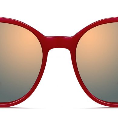 Nancy Wide Sunglasses in Sienna (Non-Rx)