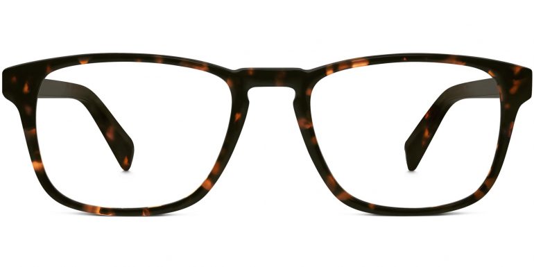 Bensen Wide Eyeglasses in Whiskey Tortoise (Non-Rx)