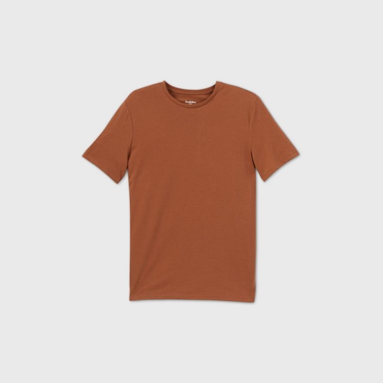 Men's Big & Tall Perfect T-Shirt - Goodfellow & Co Brown MT