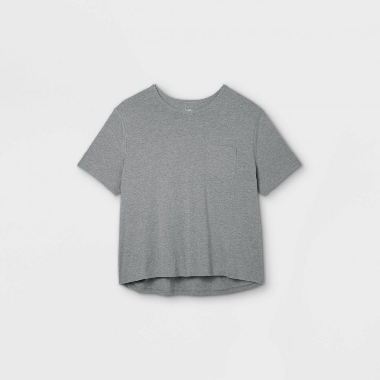 Men's Big & Tall Relaxed Fit Short Sleeve Adaptive T-Shirt - Goodfellow & Co Gray MT