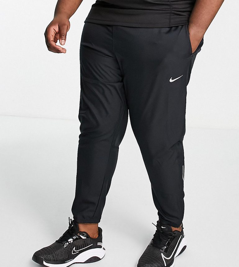 Nike Running Plus woven sweatpants in black