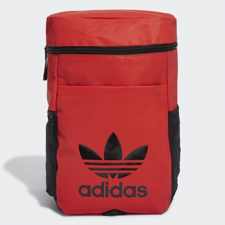 adidas Adicolor Archive Top-Loader Backpack Vivid Red