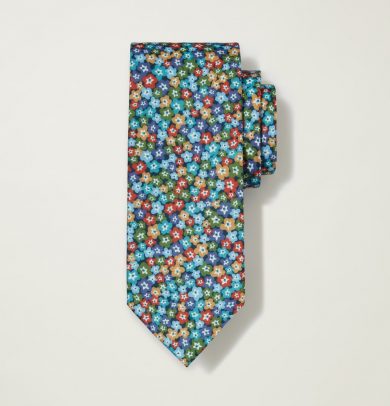 Cotton Necktie Made With Liberty Fabric