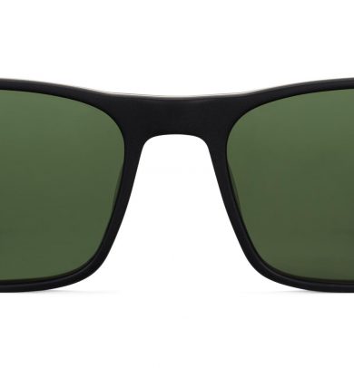Perkins Wide LBF Sunglasses in Black Matte Eclipse (Non-Rx)