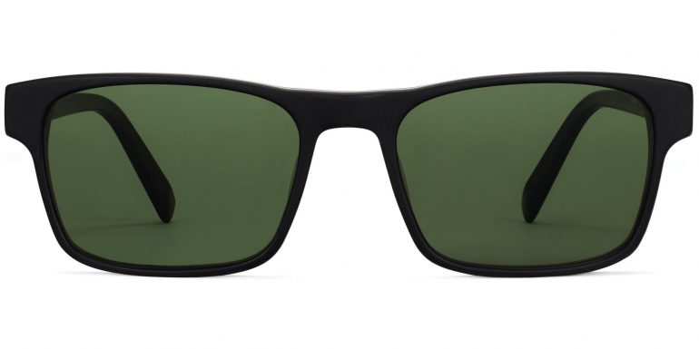 Perkins Wide LBF Sunglasses in Black Matte Eclipse (Non-Rx)
