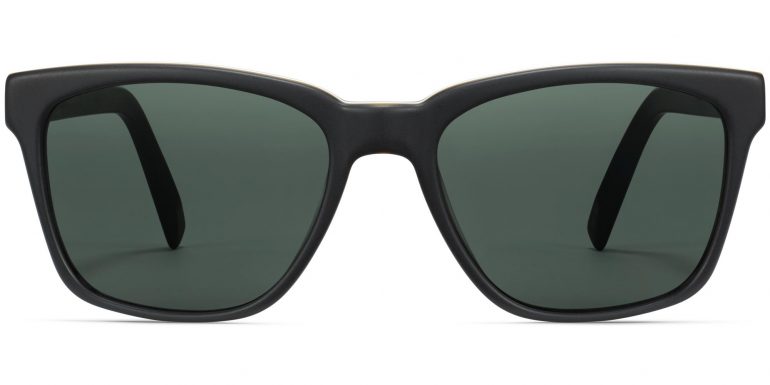 Barkley Extra Wide Sunglasses in Black Matte Eclipse (Non-Rx)