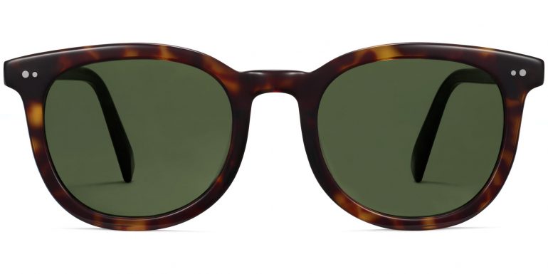 Ryland Wide Sunglasses in Cognac Tortoise (Non-Rx)