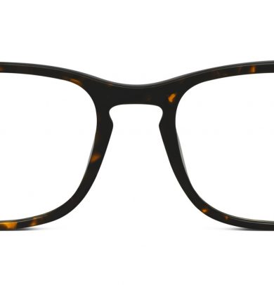 Welty Extra Wide Eyeglasses in Whiskey Tortoise (Non-Rx)