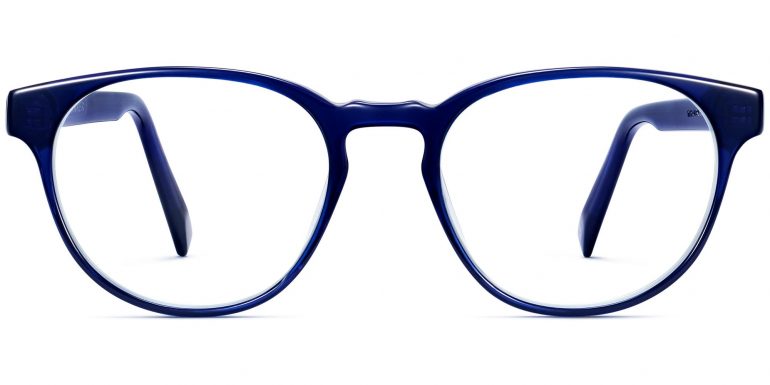 Whalen Wide Eyeglasses in Lapis Crystal (Non-Rx)
