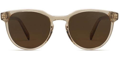 Wright Wide Sunglasses in Nutmeg Crystal (Non-Rx)