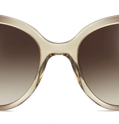 Alea Wide Sunglasses in Carob Crystal Fade (Non-Rx)