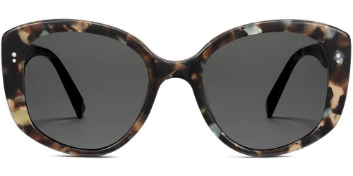 Alea Wide Sunglasses in Smoky Pearl Tortoise (Non-Rx)
