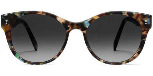 Annika Wide Sunglasses in Aventurine Tortoise (Non-Rx)