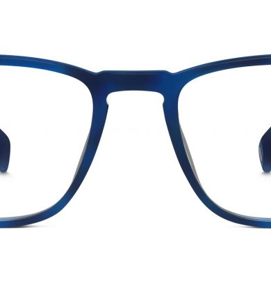 Bensen Wide Eyeglasses in Belize Blue (Non-Rx)
