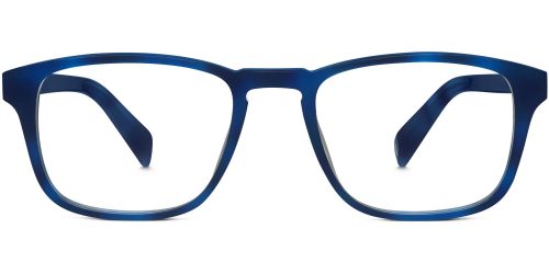 Bensen Wide Eyeglasses in Belize Blue (Non-Rx)