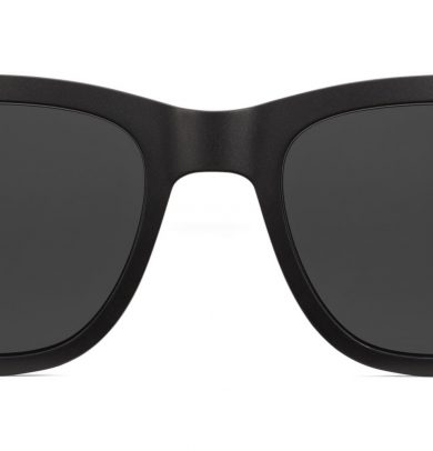 Betz Extra Wide Sunglasses in Raven Matte (Non-Rx)