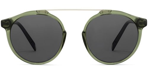Cooper Wide Sunglasses in Seaweed Crystal with Riesling (Non-Rx)