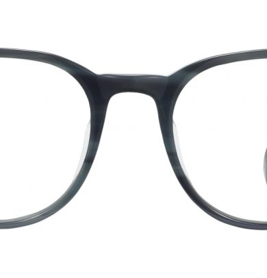 Durand Wide LBF Eyeglasses in Striped Pacific (Non-Rx)