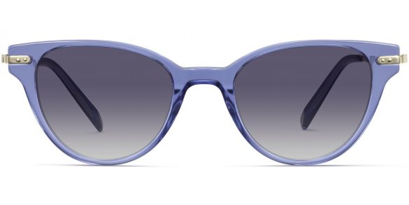 Fara Wide Sunglasses in Iris Crystal with Riesling (Non-Rx)
