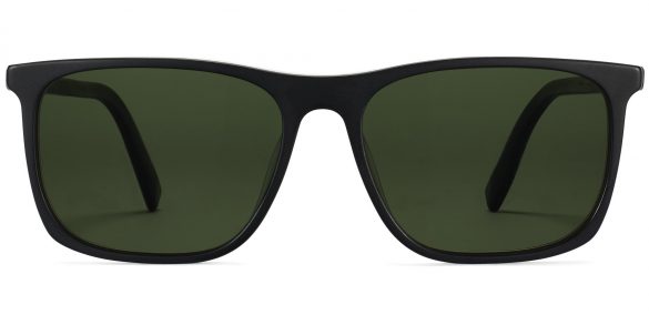 Fletcher Wide LBF Sunglasses in Black Matte Eclipse (Non-Rx)