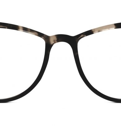 Louise Wide LBF Eyeglasses in Birch Tortoise (Non-Rx)