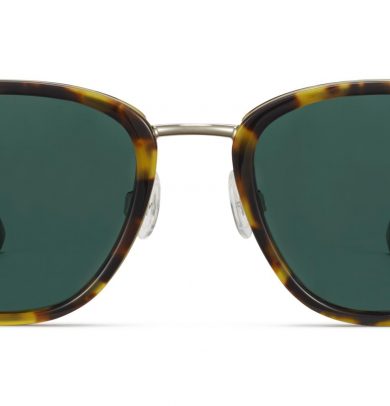 Morley Wide Sunglasses in Brioche Tortoise with Riesling (Non-Rx)