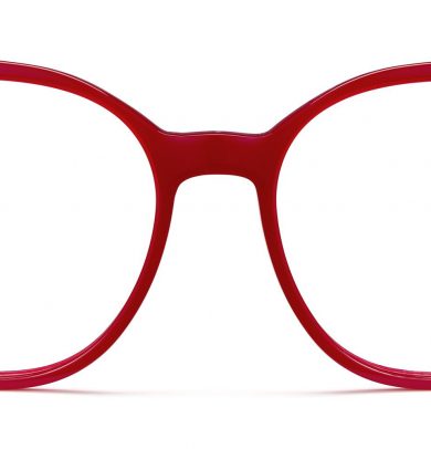 Nancy Wide Eyeglasses in Sienna (Non-Rx)