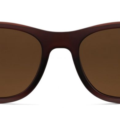 Odell Wide Sunglasses in Mocha Matte (Non-Rx)