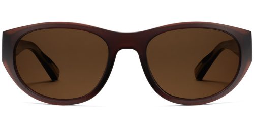 Odell Wide Sunglasses in Mocha Matte (Non-Rx)