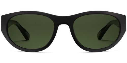 Odell Wide Sunglasses in Raven Matte (Non-Rx)