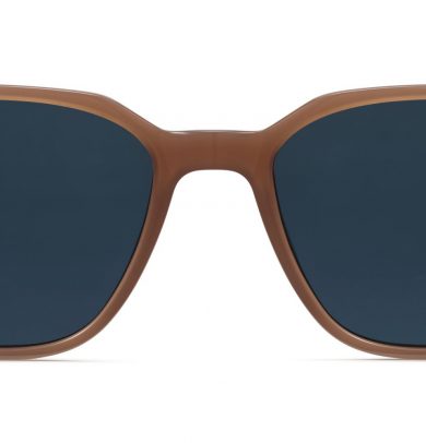Rawlins Wide Sunglasses in Shiitake with Polished Gold (Non-Rx)