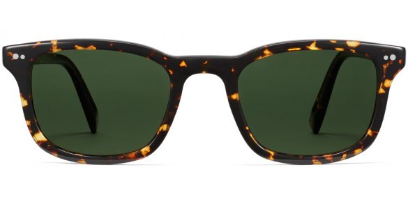 Samir Wide Sunglasses in Black Oak Tortoise (Non-Rx)