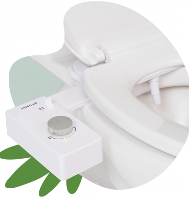 TUSHY Classic 3.0 Bidet Toilet Attachment | Fits All Standard Toilets | Bidet Seat | Easy to Install | White/Platinum