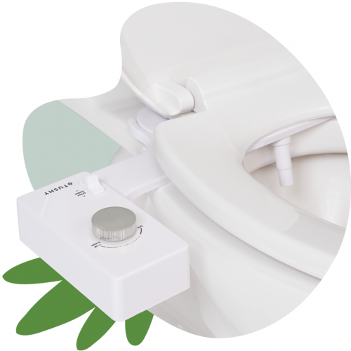 TUSHY Classic 3.0 Bidet Toilet Attachment | Fits All Standard Toilets | Bidet Seat | Easy to Install | White/Platinum