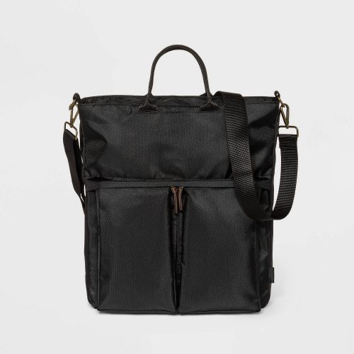 3 in 1 Nylon 16.25" Backpack - Goodfellow & Co Black