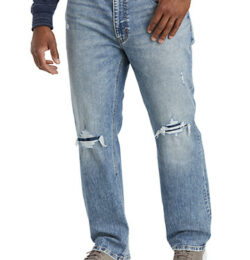 Big & Tall True Nation Time to Chill Athletic Fit Stretch Jeans - Time To Chill Blue