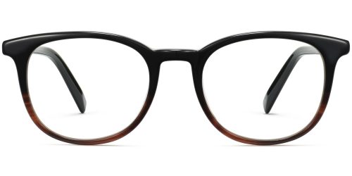 Durand Wide Eyeglasses in Sugar Maple Fade (Non-Rx)