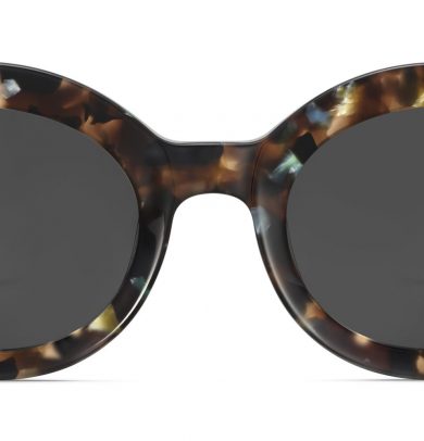 Fiona Extra Wide Sunglasses in Aventurine Tortoise (Non-Rx)