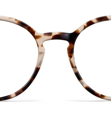 Langley Wide Eyeglasses in Opal Tortoise with Riesling (Non-Rx)
