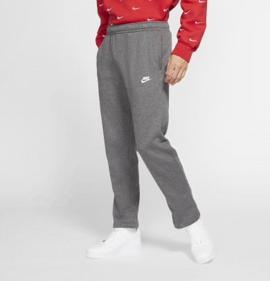 Men's Nike Sportswear Club Fleece Pants in Grey, Size: L | BV2707-071