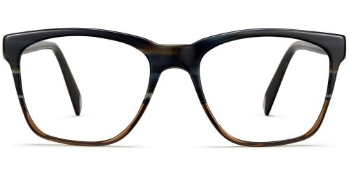 Barkley Wide Eyeglasses in Antique Shale Fade (Non-Rx)
