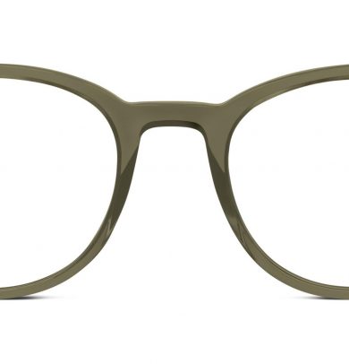 Durand Wide Eyeglasses in Moss (Non-Rx)