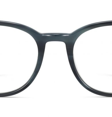 Durand Wide Eyeglasses in Striped Pacific (Non-Rx)